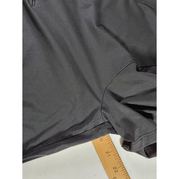 Lululemon Black Short Sleeve Button Shirt - Medium - Picture 3 of 5
